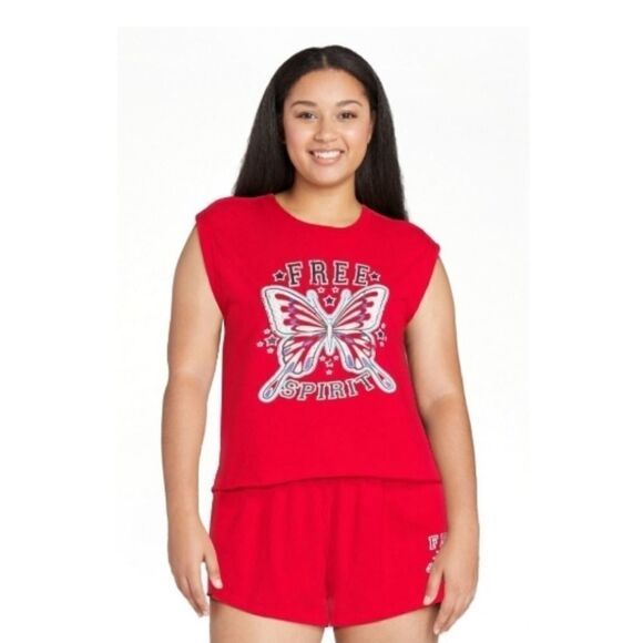 Muscle T-Shirt and Shorts, 2-Piece Set - Picture 2 of 5